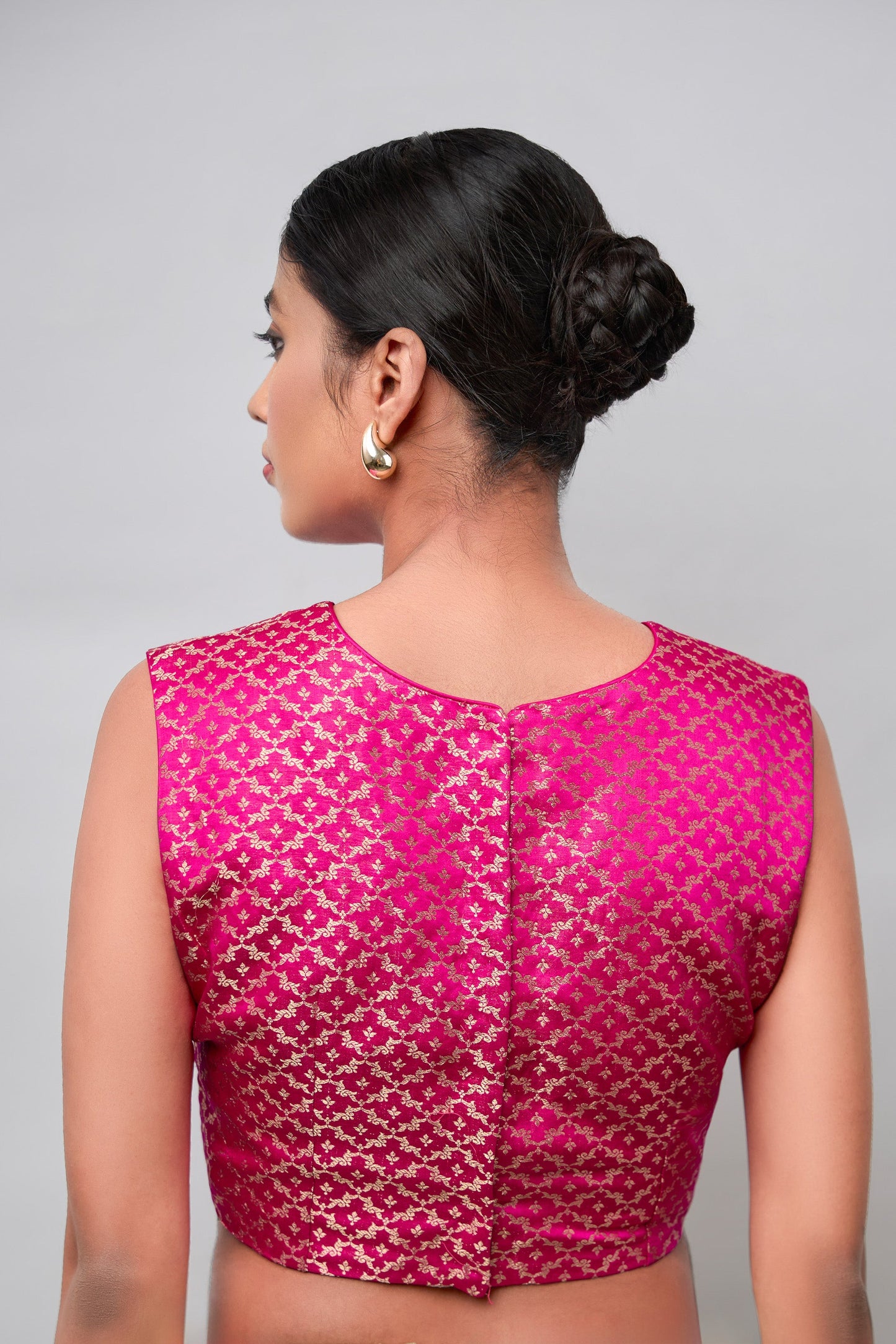 Blouse - Pink Katan Silk