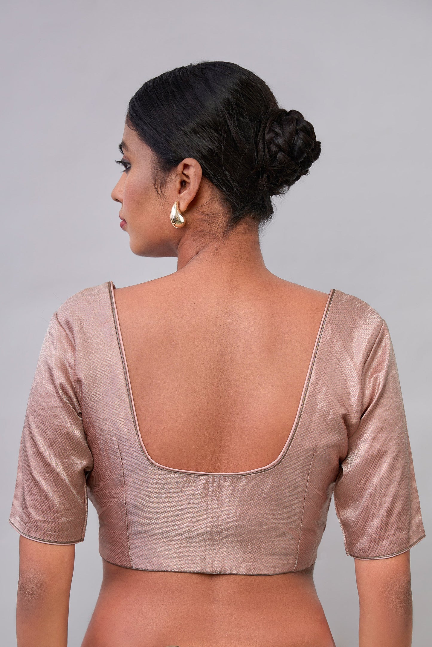 Blouse - Pink Katan Silk
