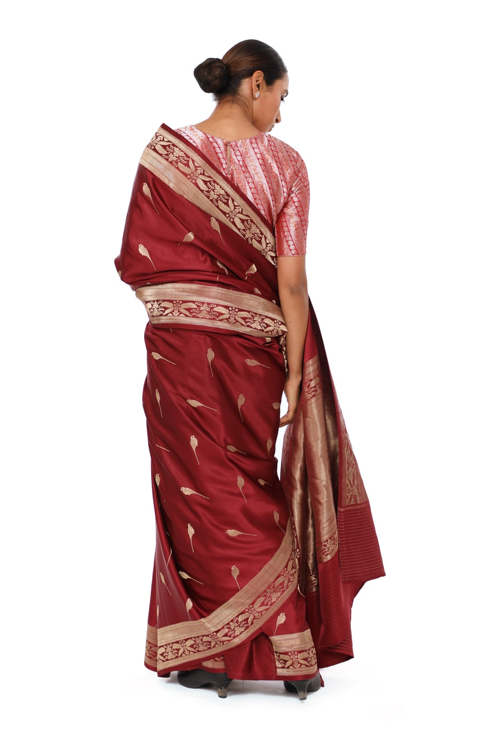 MM - WINE MASHRU SILK