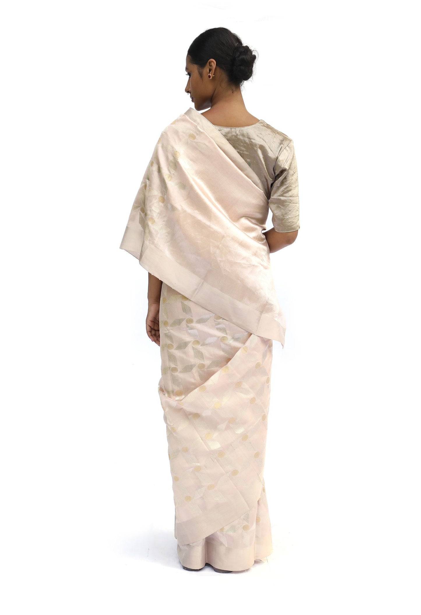 BOA - Mauve Chanderi Silk Tissue