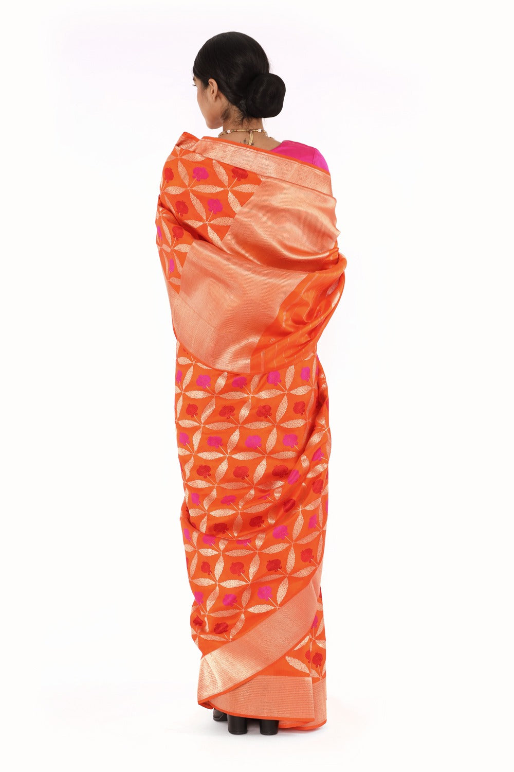 MM - ORANGE KATAN SILK