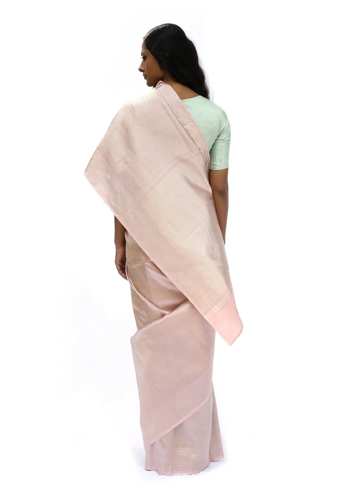 MM - PINK MASHRU SILK