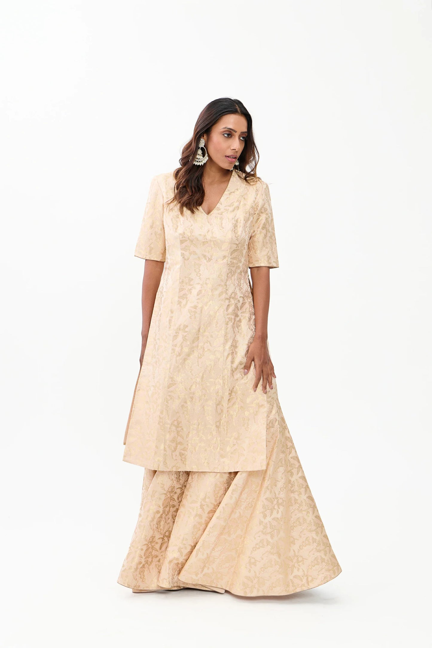 Nadiya Varanasi Satin Brocade
