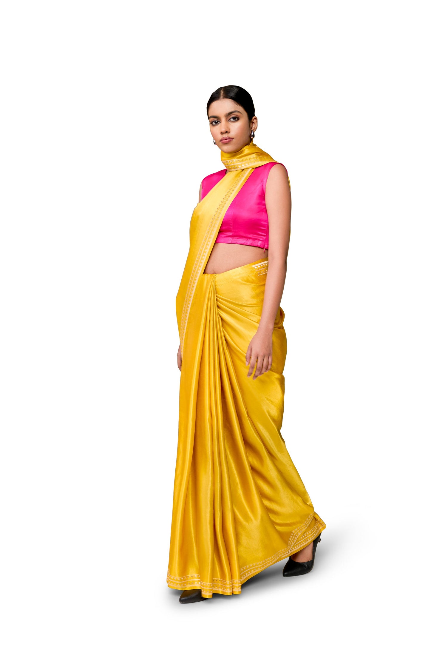 Untitled - Mustard Gajji Satin