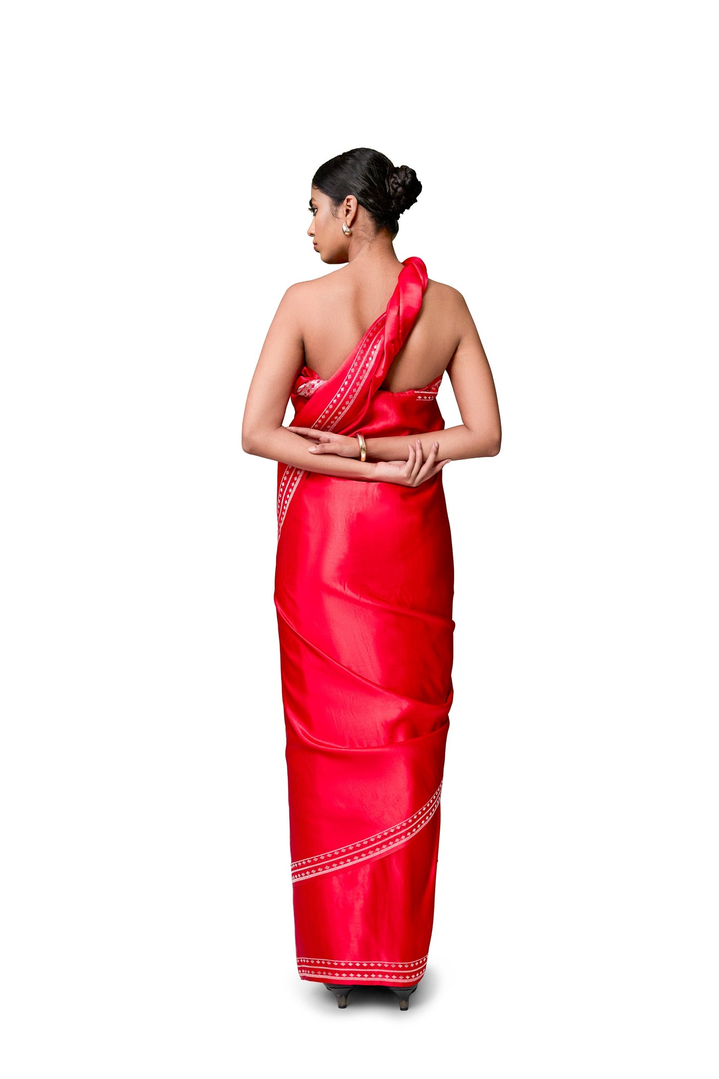 Untitled - Red Gajji Satin