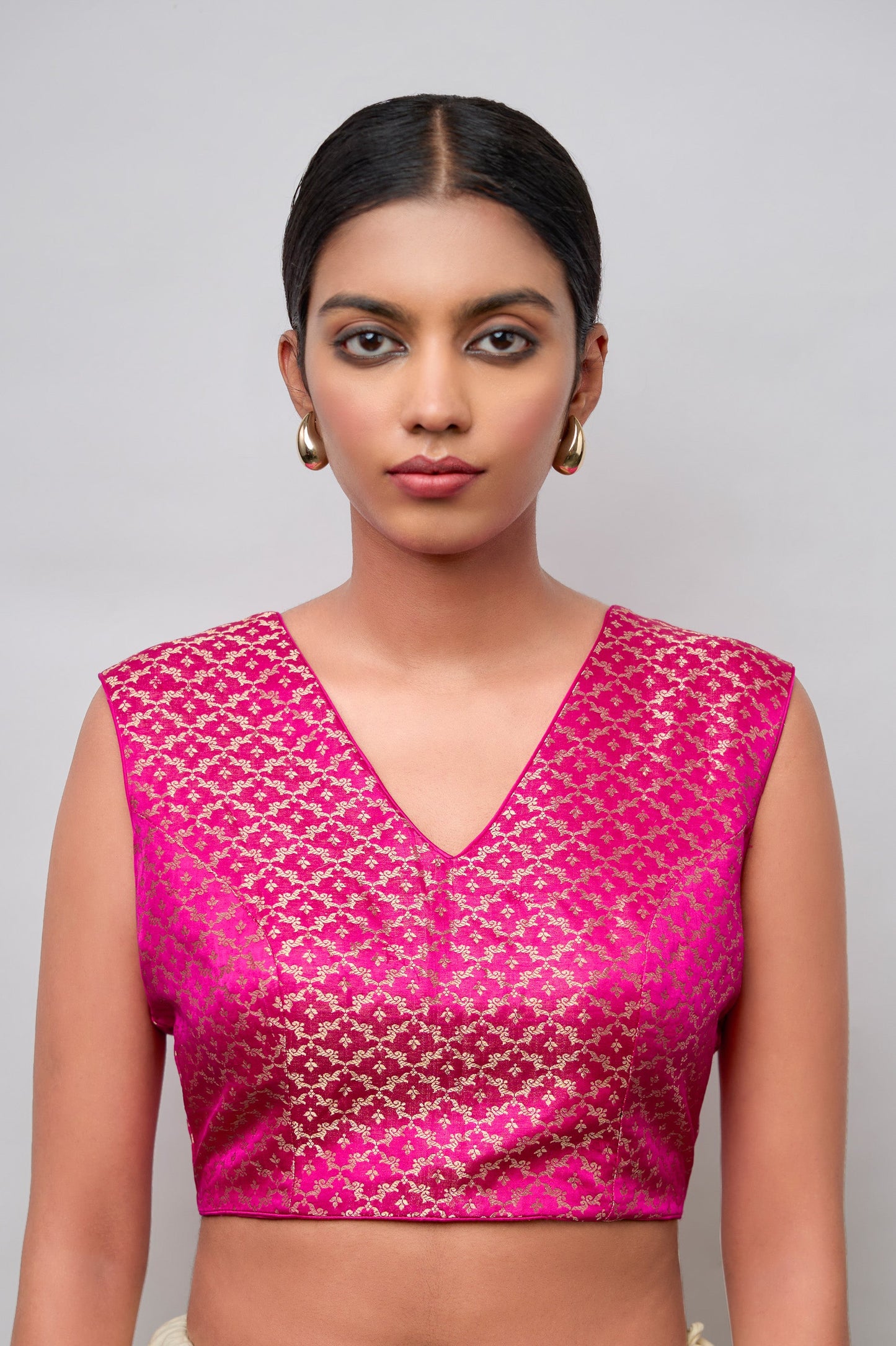 Blouse - Pink Katan Silk