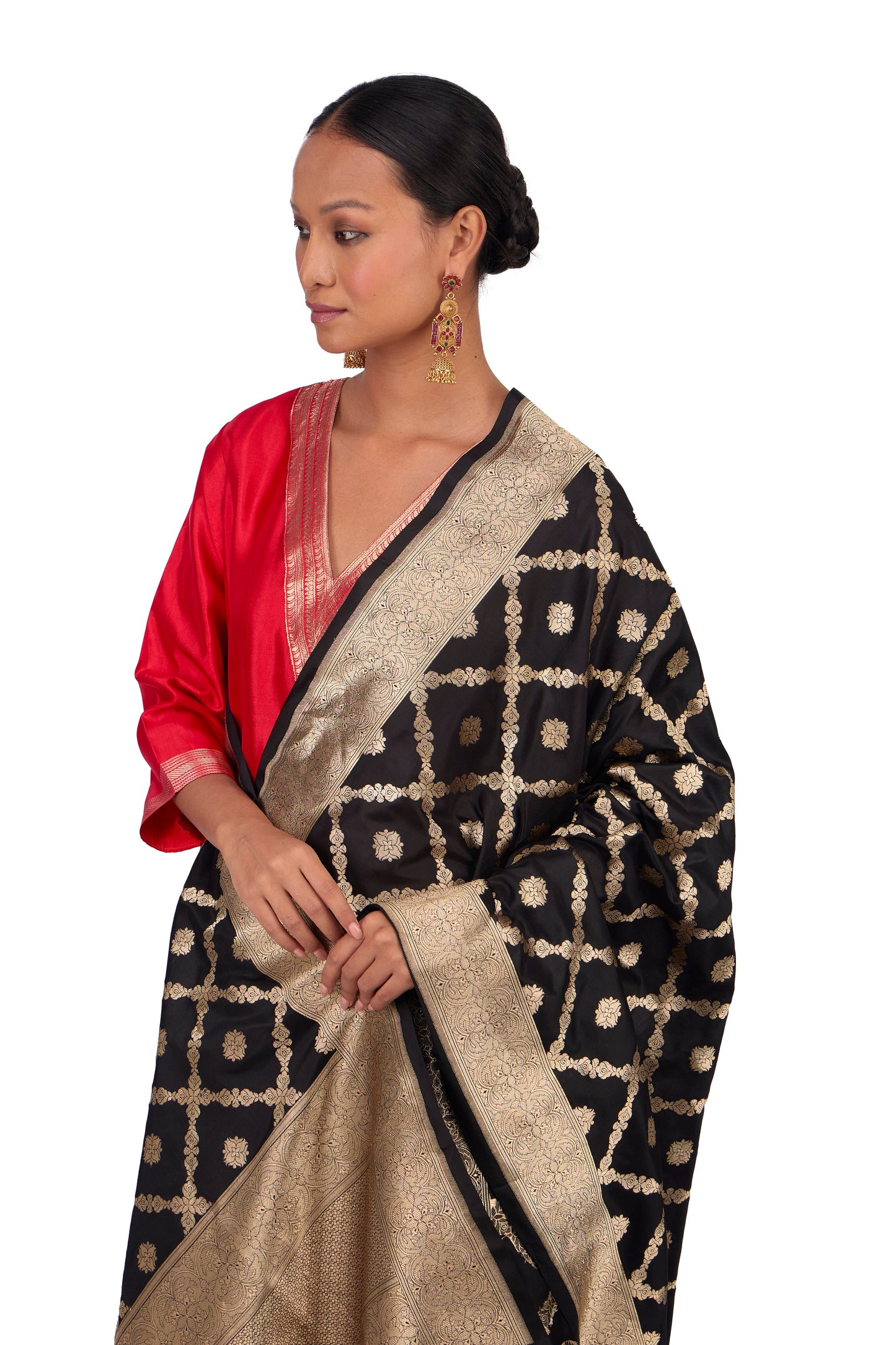 Katan silk Dupatta