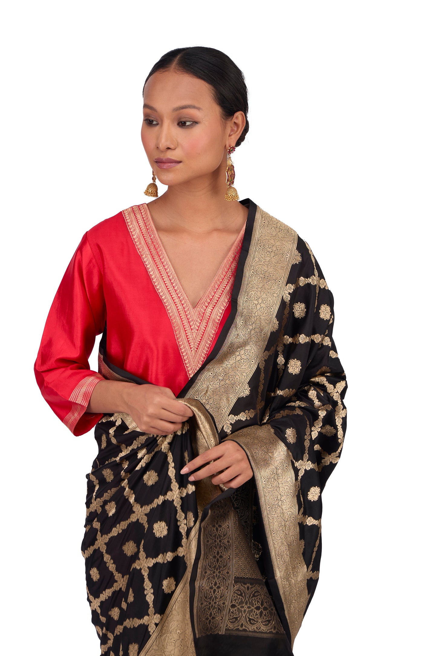 Katan silk Dupatta