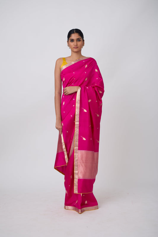 Booti - Rani Silk Saree