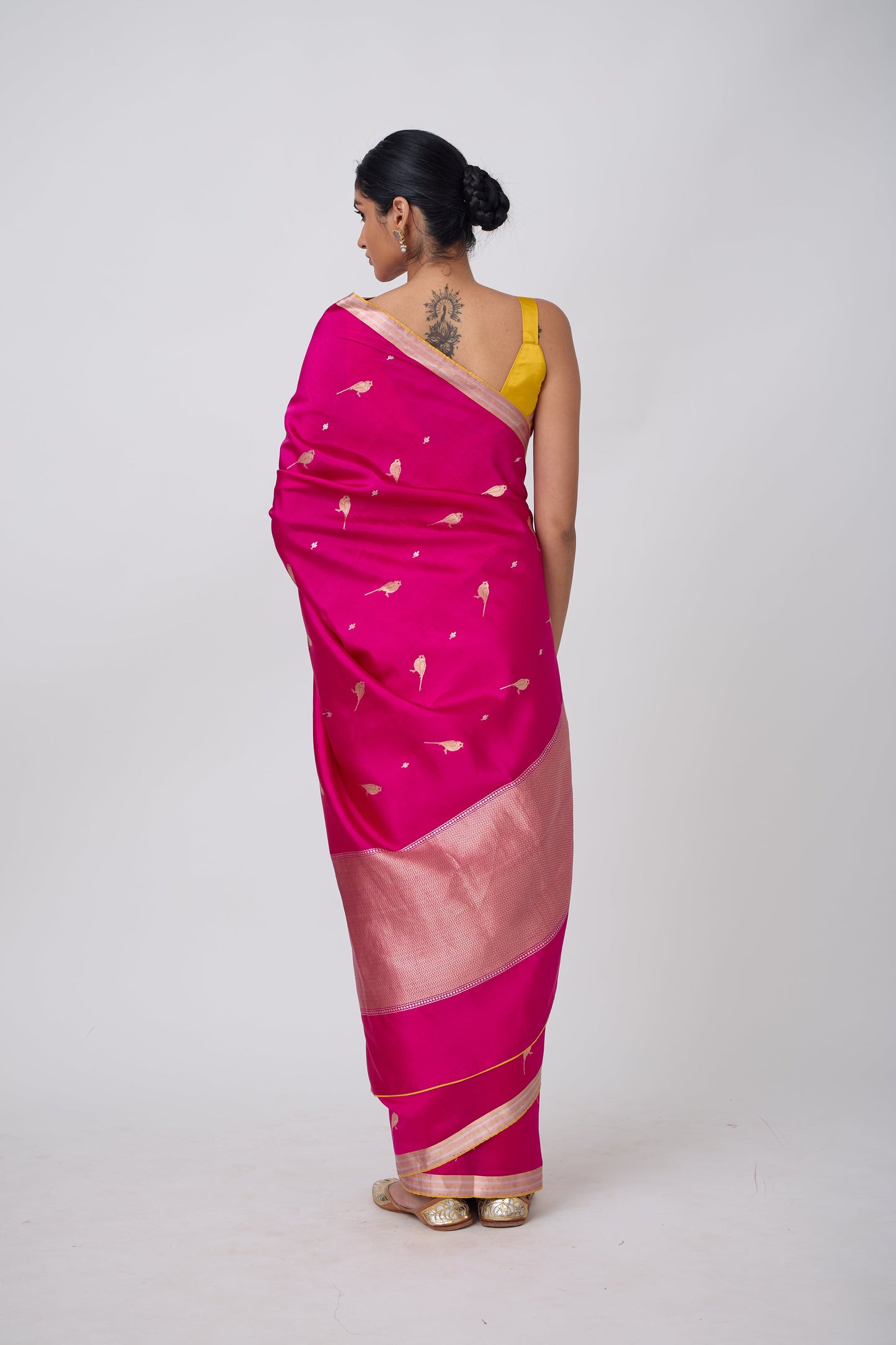 Booti - Rani Silk Saree