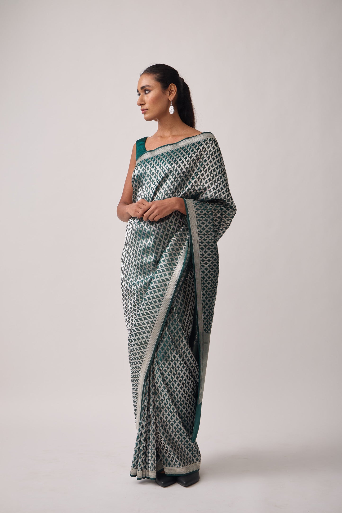 Untitled - Green Mashru