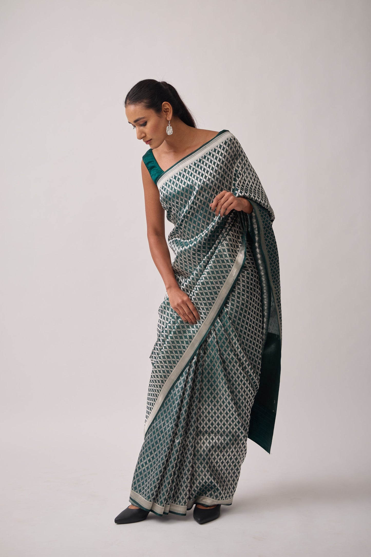 Untitled - Green Mashru