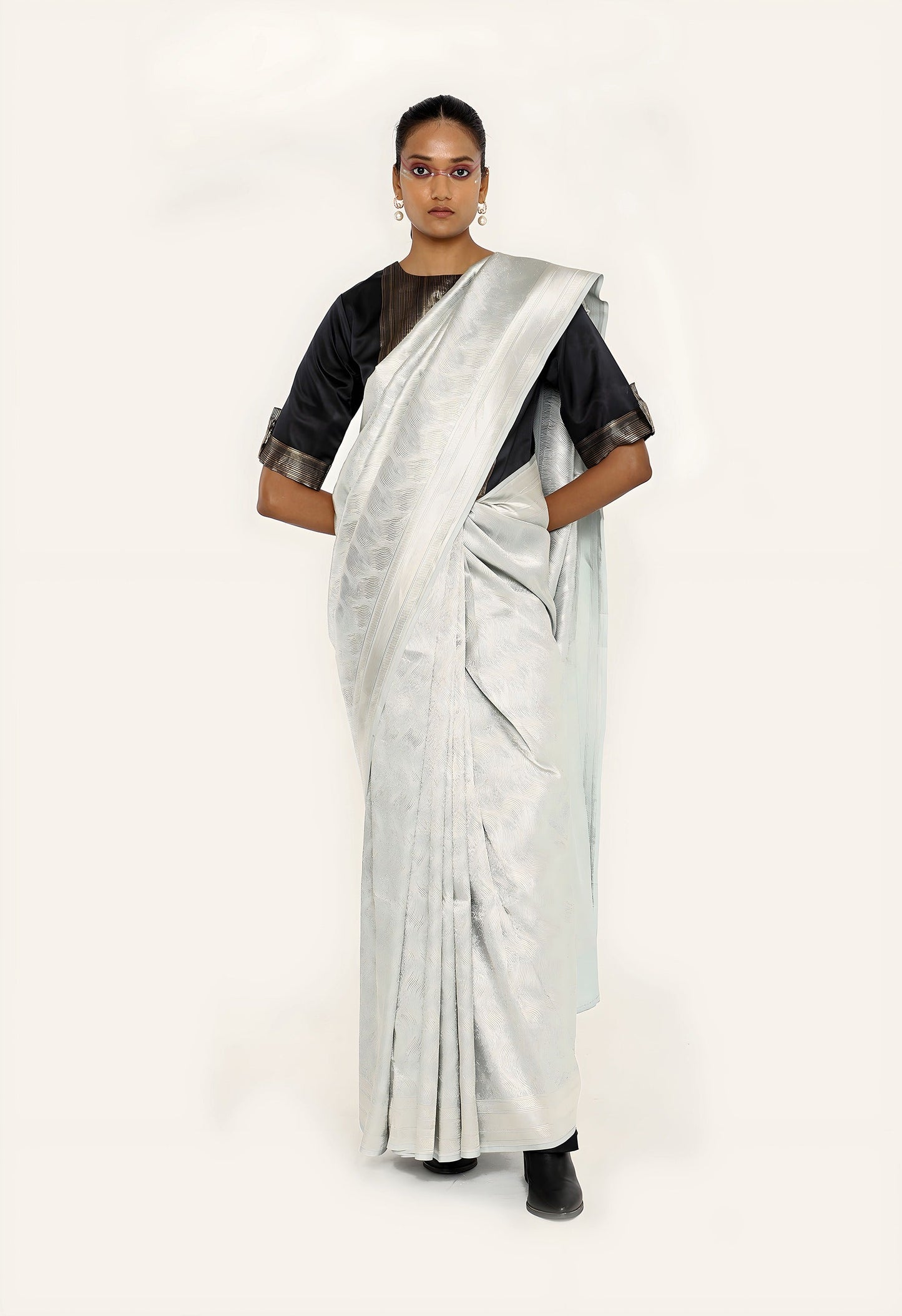 Dhari - SILVER JARI METALIC