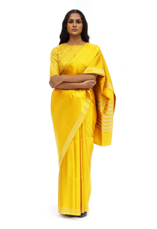 MM - MUSTARD MASHRU SILK