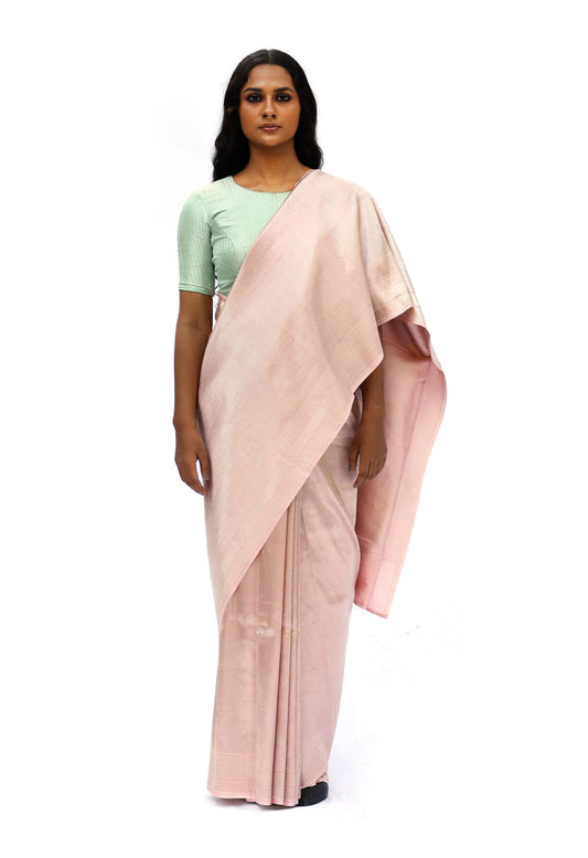 MM - PINK MASHRU SILK